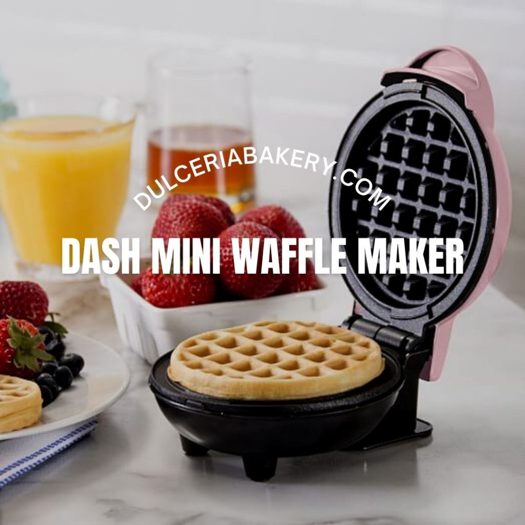 Dash Mini Waffle Maker Dulceria Bakery