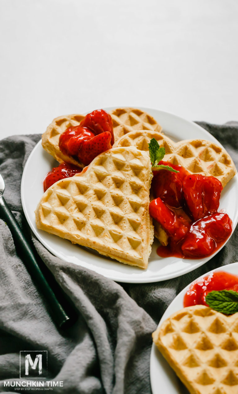Heart Shaped Waffles Recipes Dulceria Bakery
