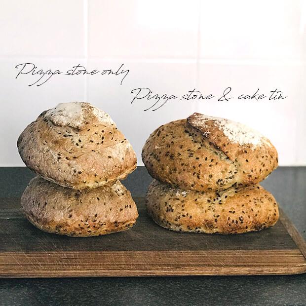 How to bake sourdough on pizza stone