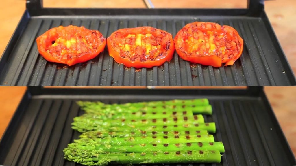 How to grill veggies on panini press Dulceria Bakery