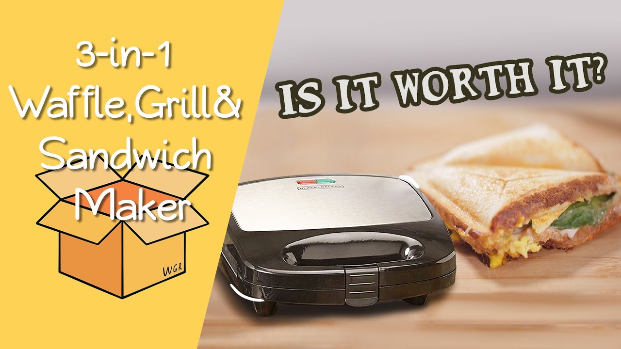Is BLACK+DECKER WM2000SD Sandwich Maker worth it?