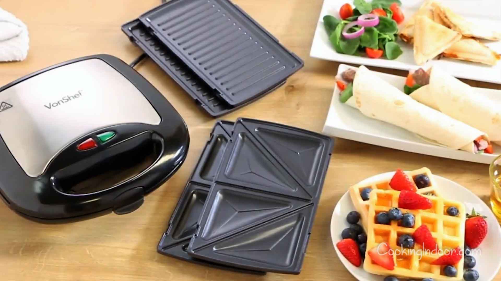 What is the best sandwich maker with removable plates?